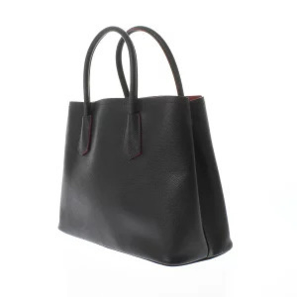 Prada Black Tote Leather Bag Saffiano